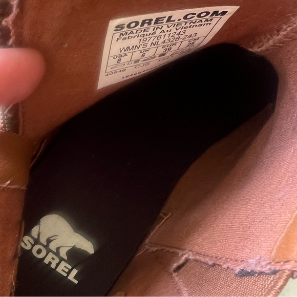 Sorel Tan Ankle Boots - Picture 2 of 9